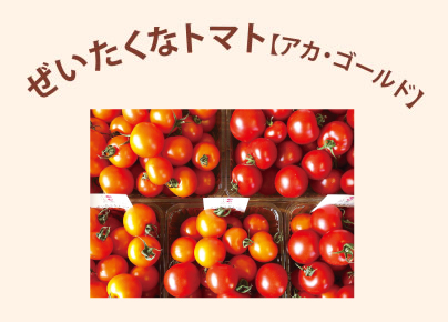 ぜいたくなトマト【アカ・ゴールド】